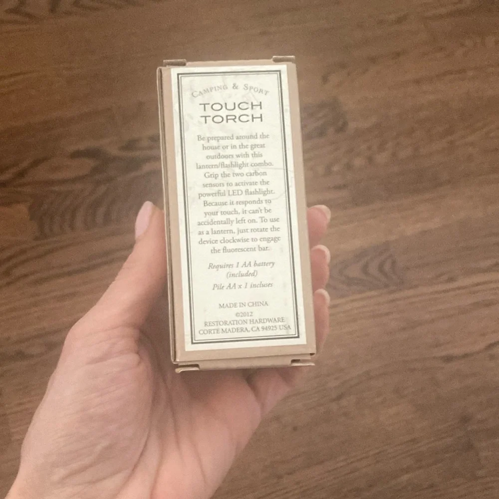 Restoration Hardware Touch Torch